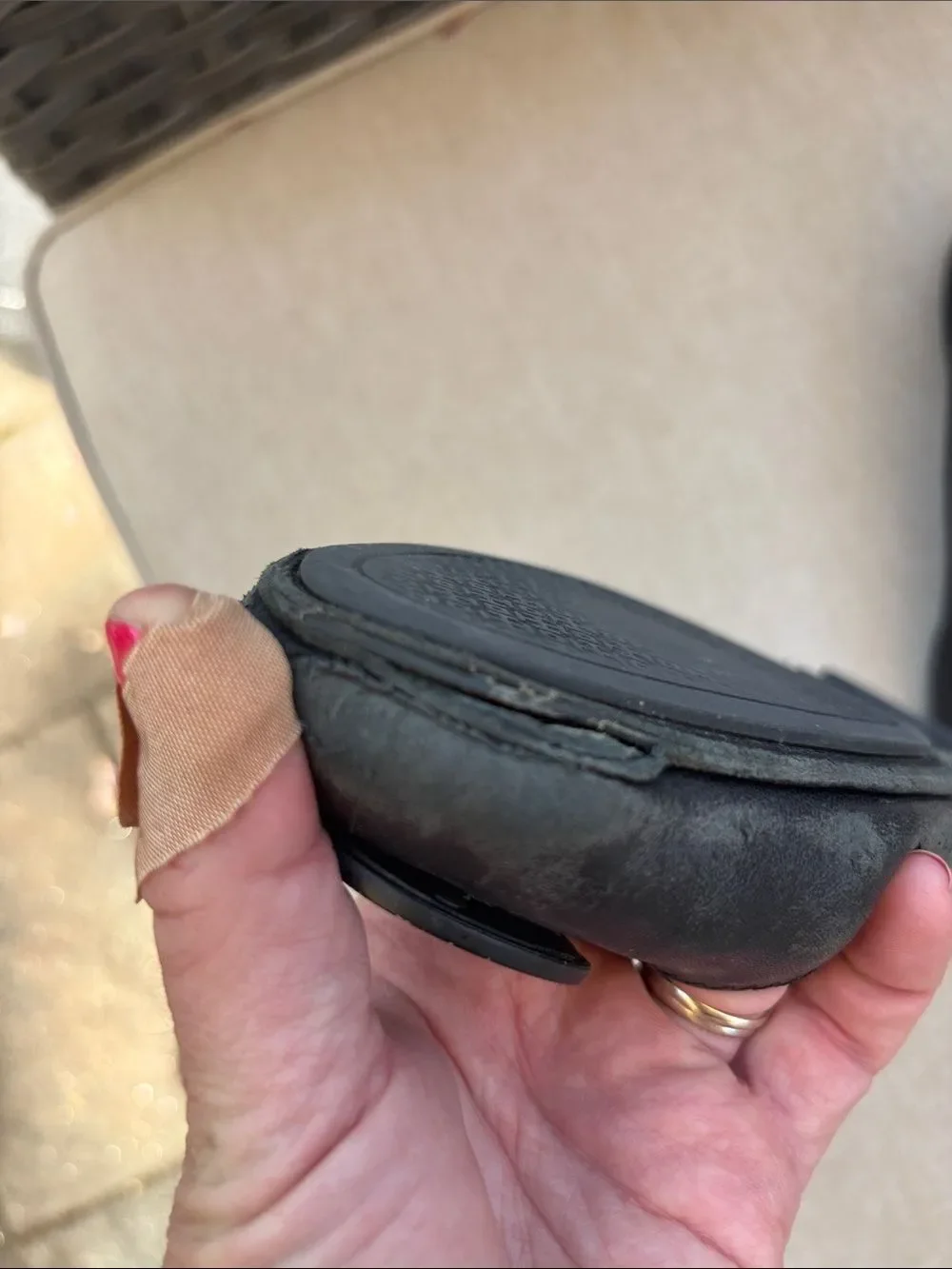 Tory Burch black leather